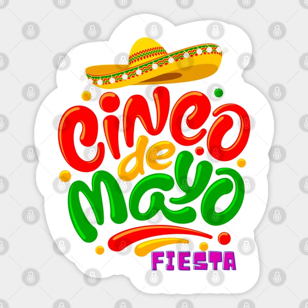 Fiesta Cinco De Mayo Party 2023 Sticker by TibA